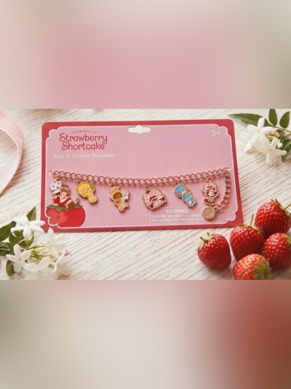 Pink Charm Bracelet for Kids